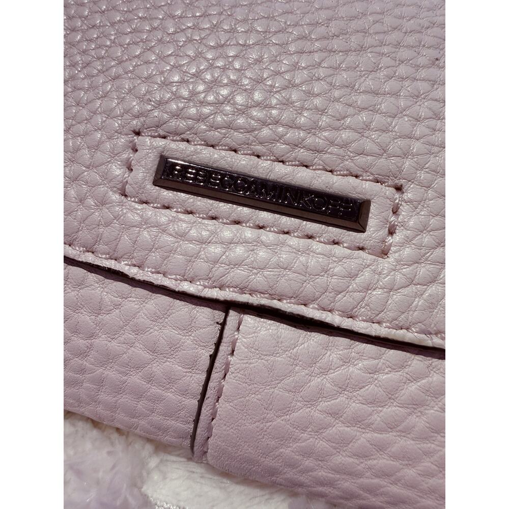 Rebecca Minkoff Whipstitch Leather Shoulder Hobo Bag, Soft Blush - Picture 12 of 13